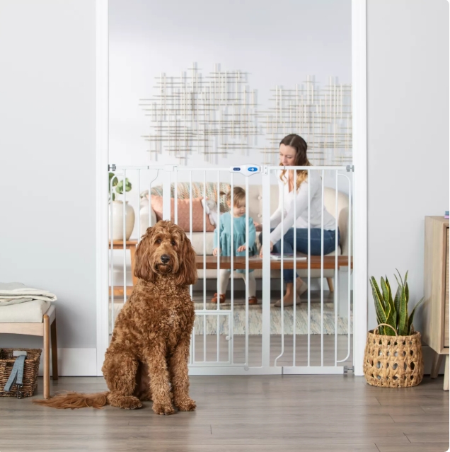 Top Paw® Extra-Tall Walk-Through Pet Gate